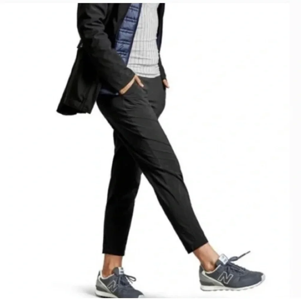 ATHLETA MidTown Ankle Pants - Excellent Pre-Owned Condition, Black, 4